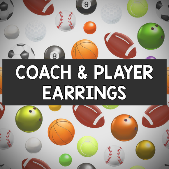 Coach & Player Earrings