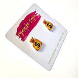 Just Give Me My Money Earrings