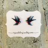 Rockabilly Swallow Earrings