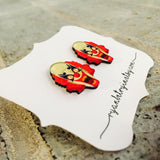 Clown Stud Earrings