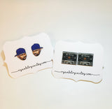 DJ Screw Gray Tape Earrings