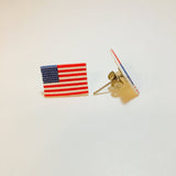 American Flag Stud Earrings