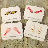 Piping Bag Stud Earrings