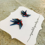 Rockabilly Swallow Earrings