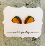 Taco Earrings