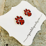 Tiger Paw Earrings