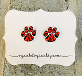 Tiger Paw Earrings