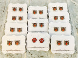 Tiger Paw Earrings