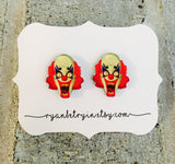 Clown Stud Earrings