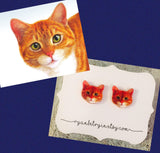 Custom Pet Earrings
