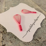 Whisk Stud Earrings