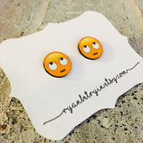 Eye Roll Emoji Earrings