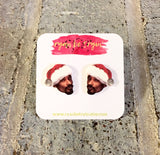 Santa Snoop Christmas Holidizzle Earrings