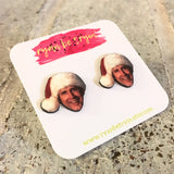 You Serious Clark Christmas Earrings