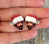 Santa Snoop Christmas Holidizzle Earrings