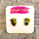 Mardi Gras Earrings