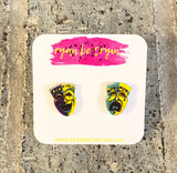 Mardi Gras Earrings