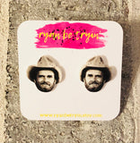 Merle Haggard Earrings