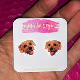Custom Pet Earrings
