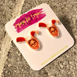 A Christmas Story - Ralphie Bunny Suit Earrings