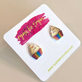 Cupcake Earrings