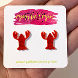Crawfish Earrings