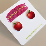Apple Earrings