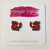 Razorback Earrings