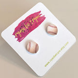 Baseball Earrings