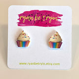 Cupcake Earrings