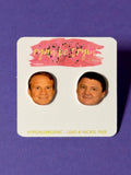 Lane Kiffin & Coach O Tiger Earrings
