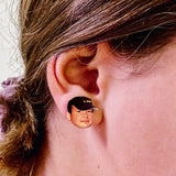 Lane Kiffin Tiger Earrings