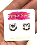 School Mascot Earrings - Any School - Send Me Your Logo