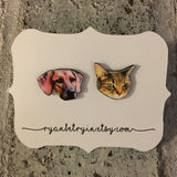 Custom Pet Earrings