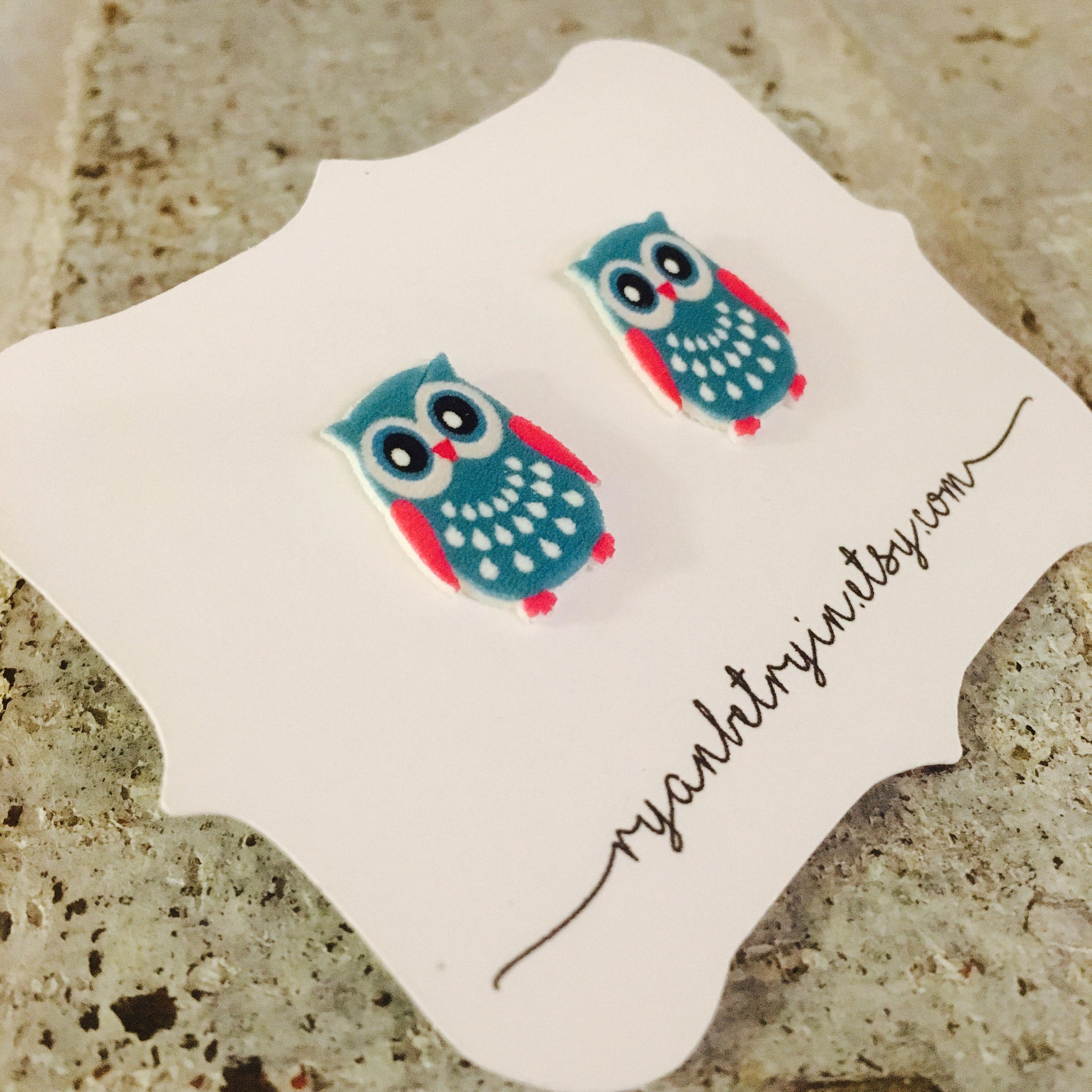 Cute Owl Stud Earrings – Ryan Be Tryin
