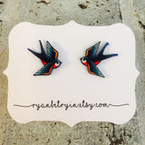 Rockabilly Swallow Earrings