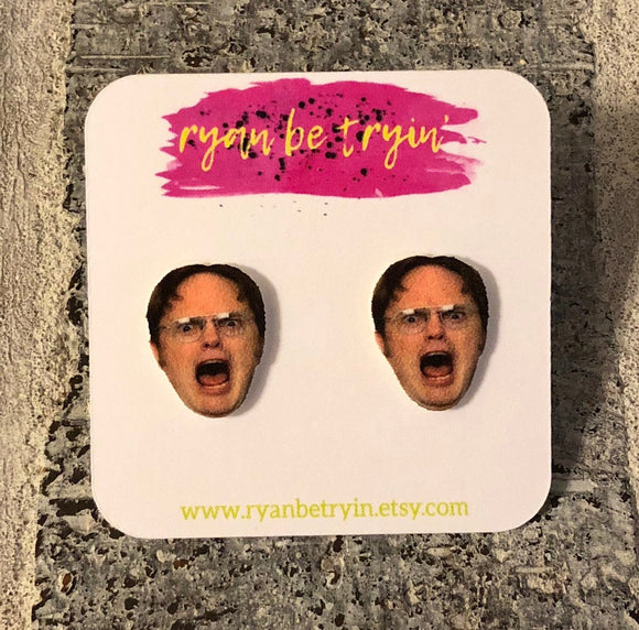 Dwight Schrute Earrings
