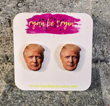 Donald Trump Earrings