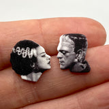 Frankenstein and his Bride Earrings