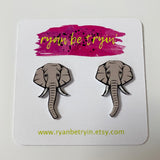 Elephant Earrings - Roll Tide