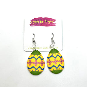 Dangle Easter Egg Earrings